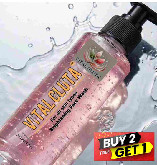 5✨New Vital Gulta Brightening Face Wash 100ml⚡️ - Vital Gluta