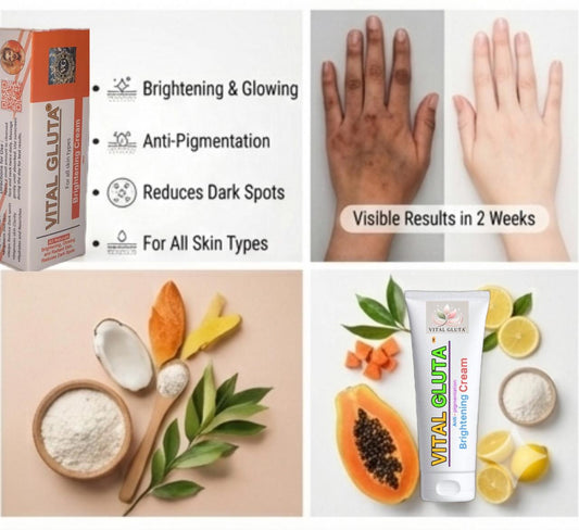 vital gluta brightening cream - Vital Gluta