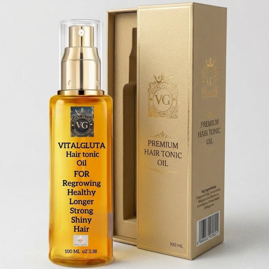 VitalGluta Hair Tonic Oil – Enriched with 43+ Botanical Herbs