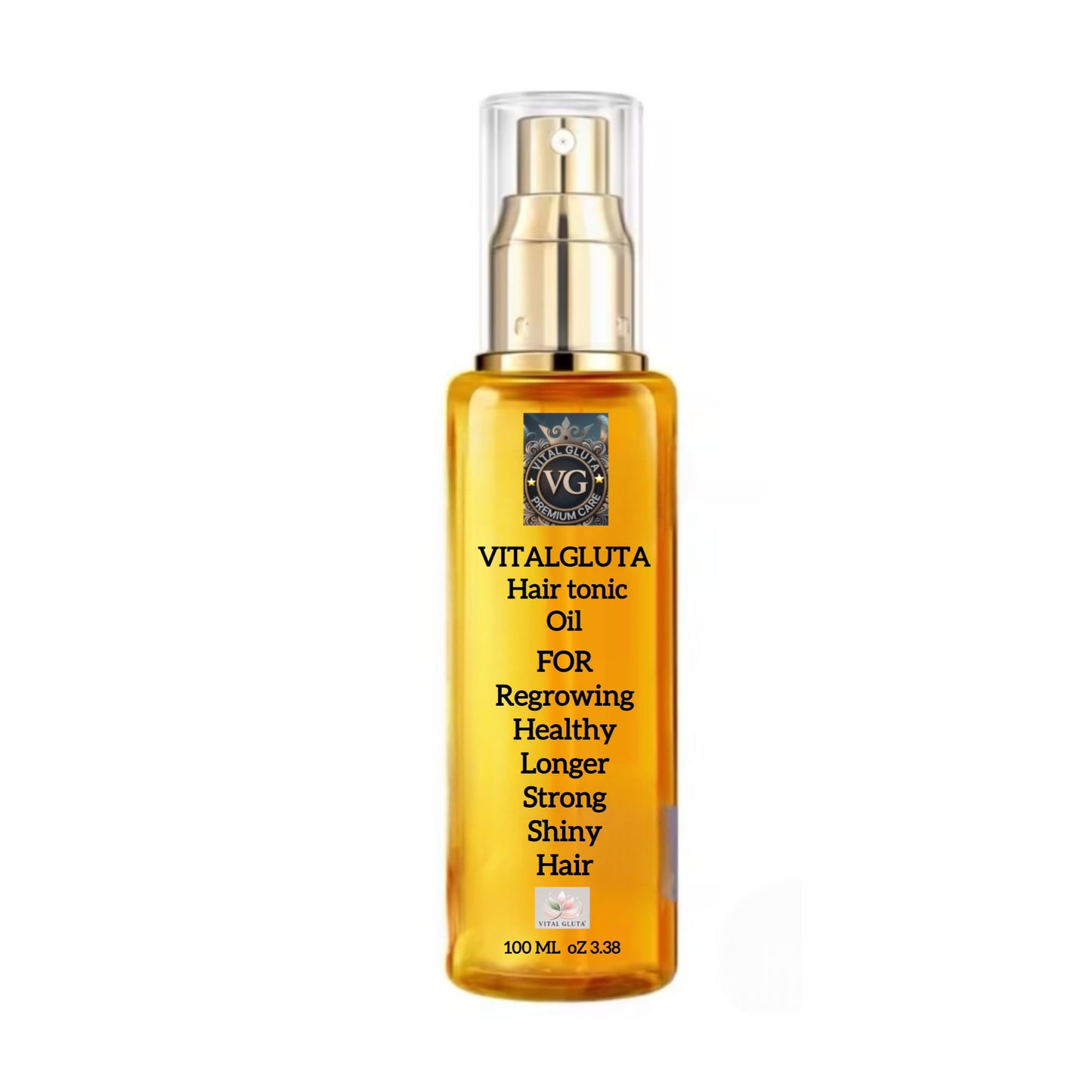 VitalGluta Hair Tonic Oil – Enriched with 43+ Botanical Herbs