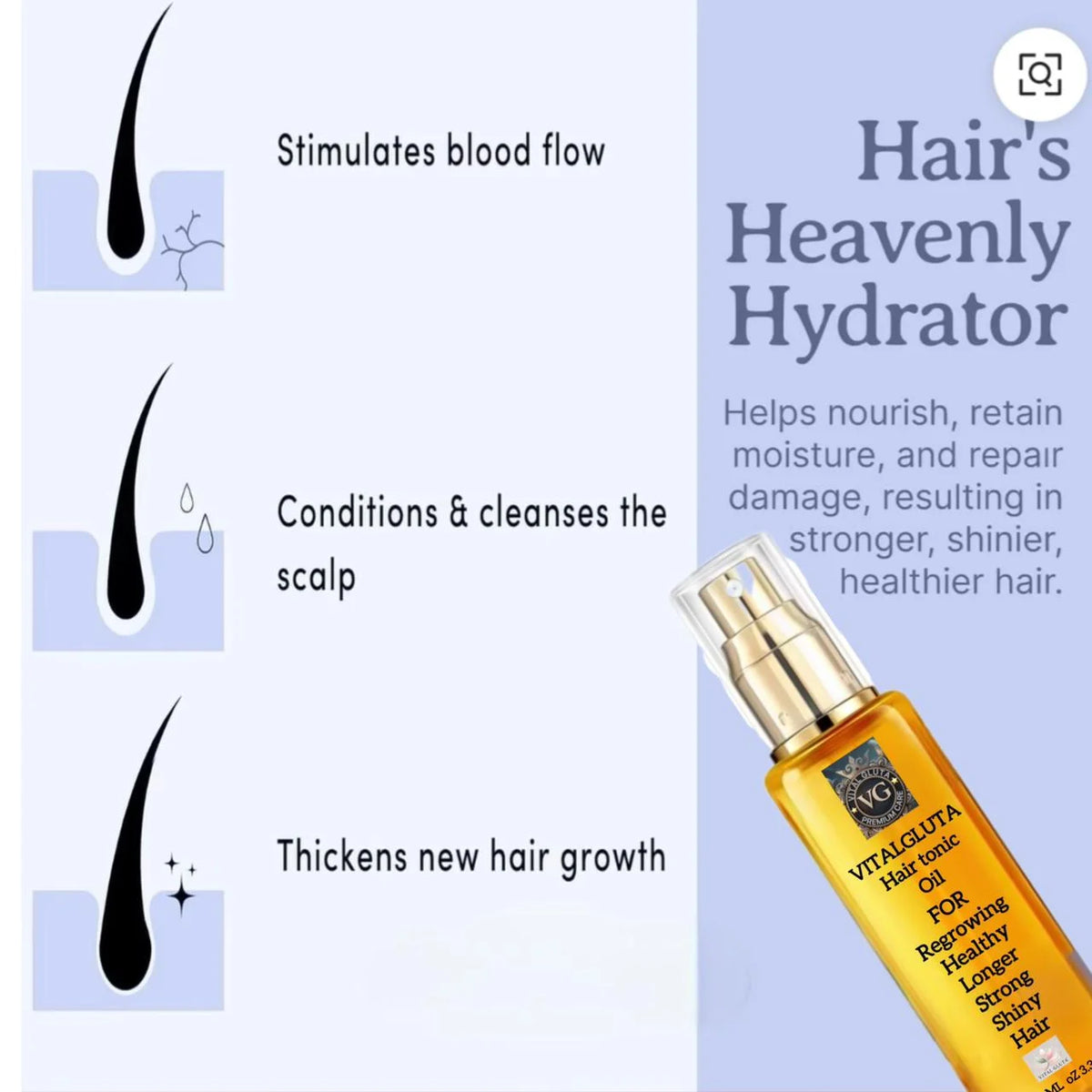vitalgluta hair tonic oil 