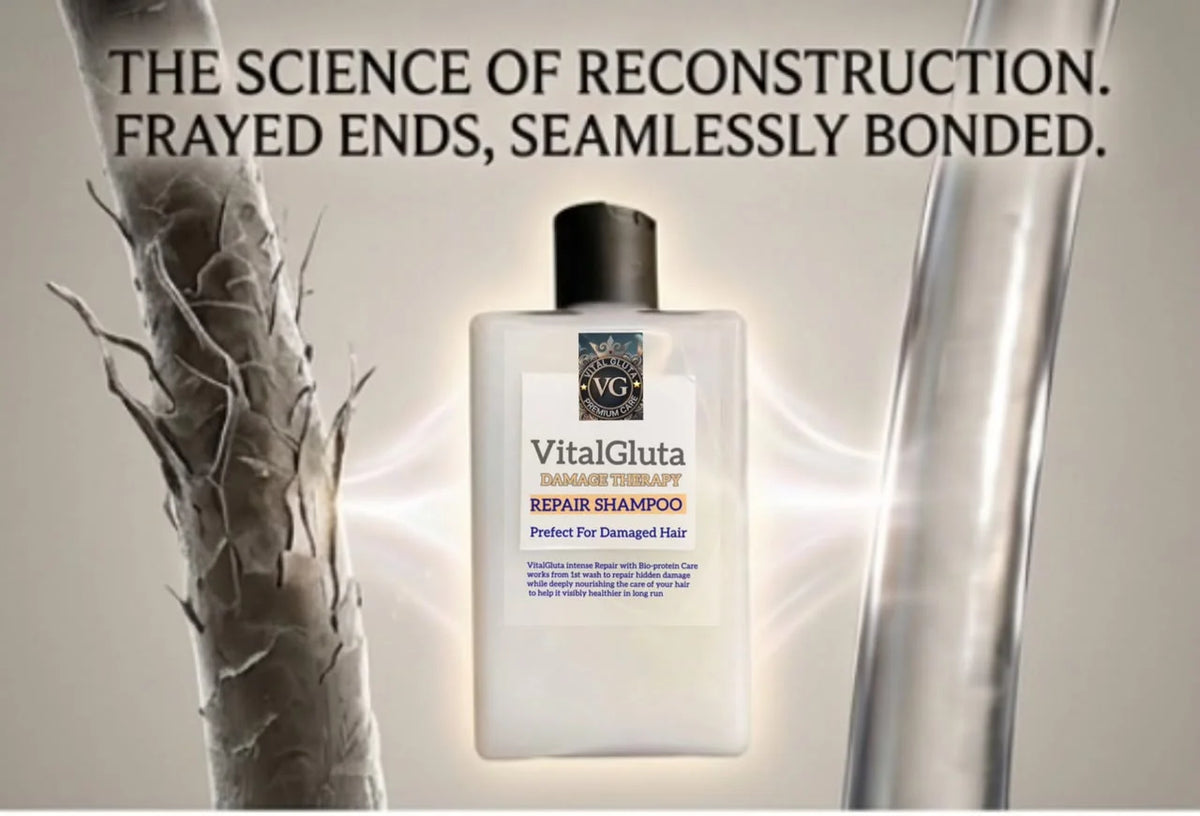 vitalgluta hair sahmpoo for broken hair treatment 